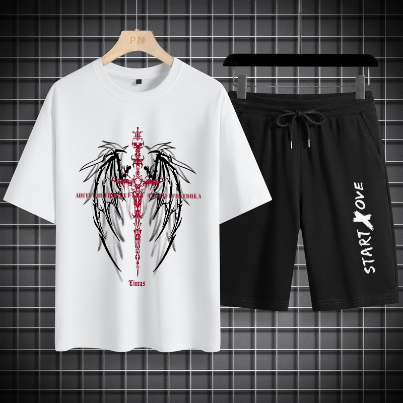 Summer Clothing Drip - 1 stuk Heren t-shirt set 2026