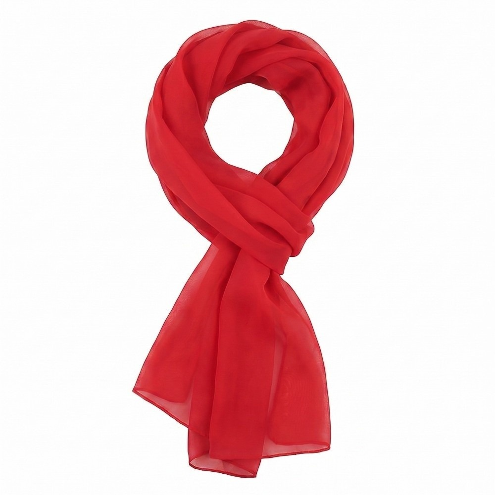 Sarong Pareo Wrap - Effen kleur dunne sjaal chiffon ademende