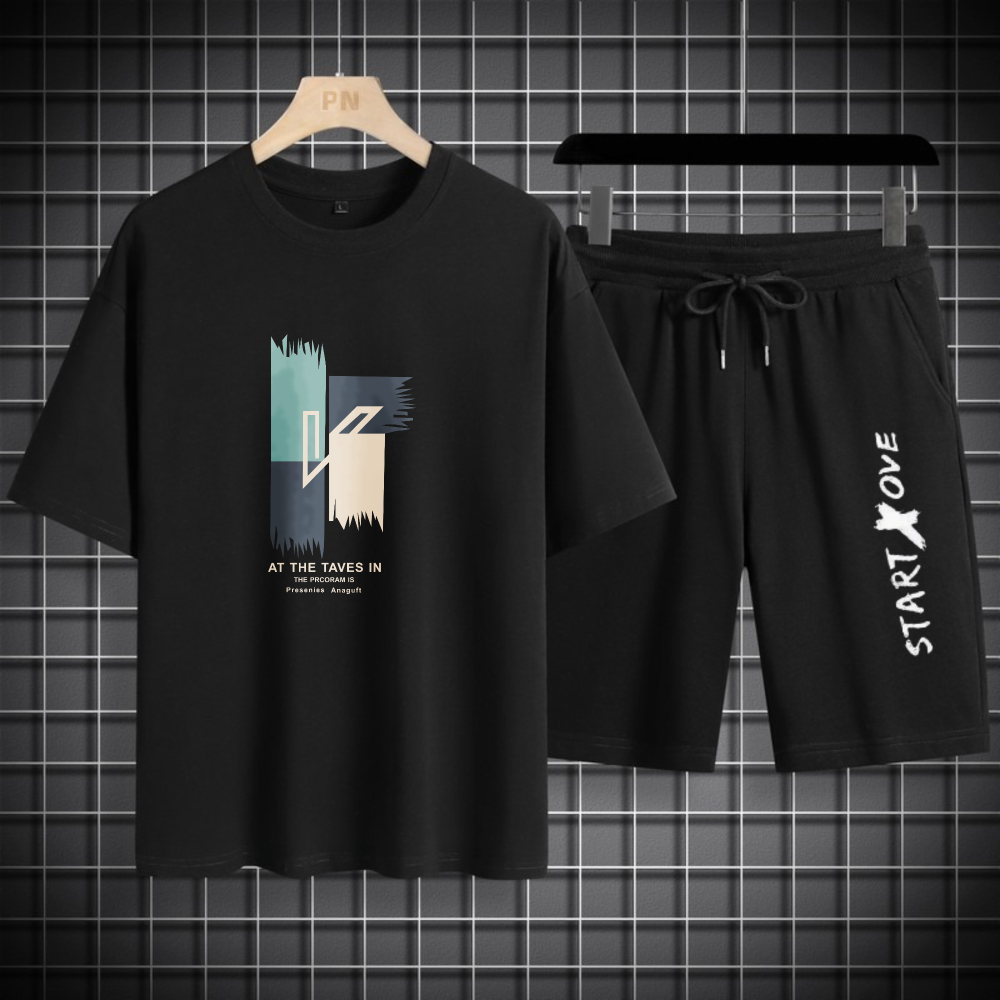 Summer Clothing Drip - 1 stuk Heren t-shirt set 2026