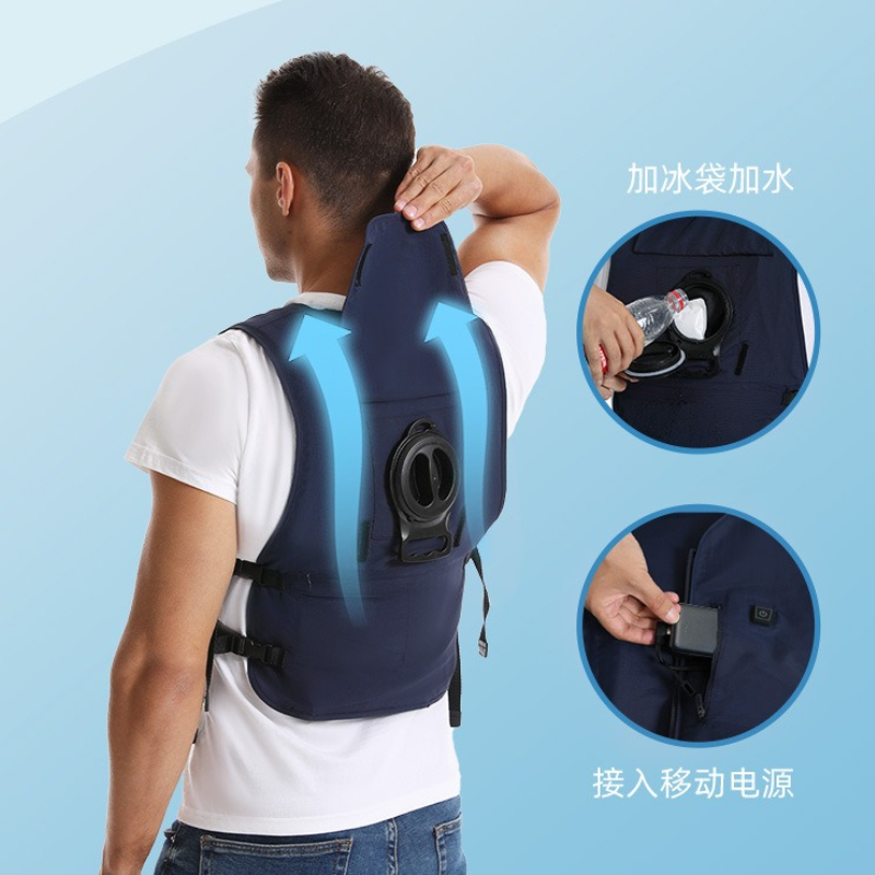 Summer Clothing Work - Watercirculatie Koelvest Hoge temperatuur werk airconditioning