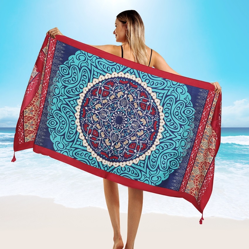 Sarong Pareo Wrap - Fashions 90x180cm Twill Katoen Pareo Beach