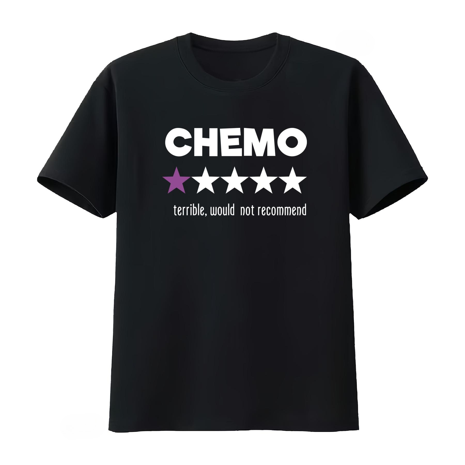 Summer Clothing Recommendations - Grappig Chemo T-shirt met sterontwerp voor