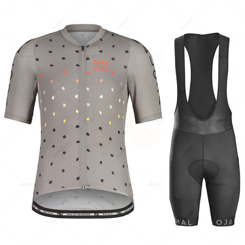 Summer Clothing Men Sale - Maloja-fietskledingset met korte mouwen, fietskleding, ademend