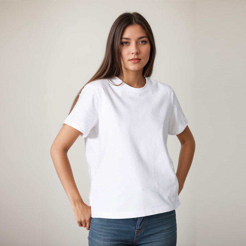 Quality Summer Clothing For Women - Katoen Plus Size Tops met korte