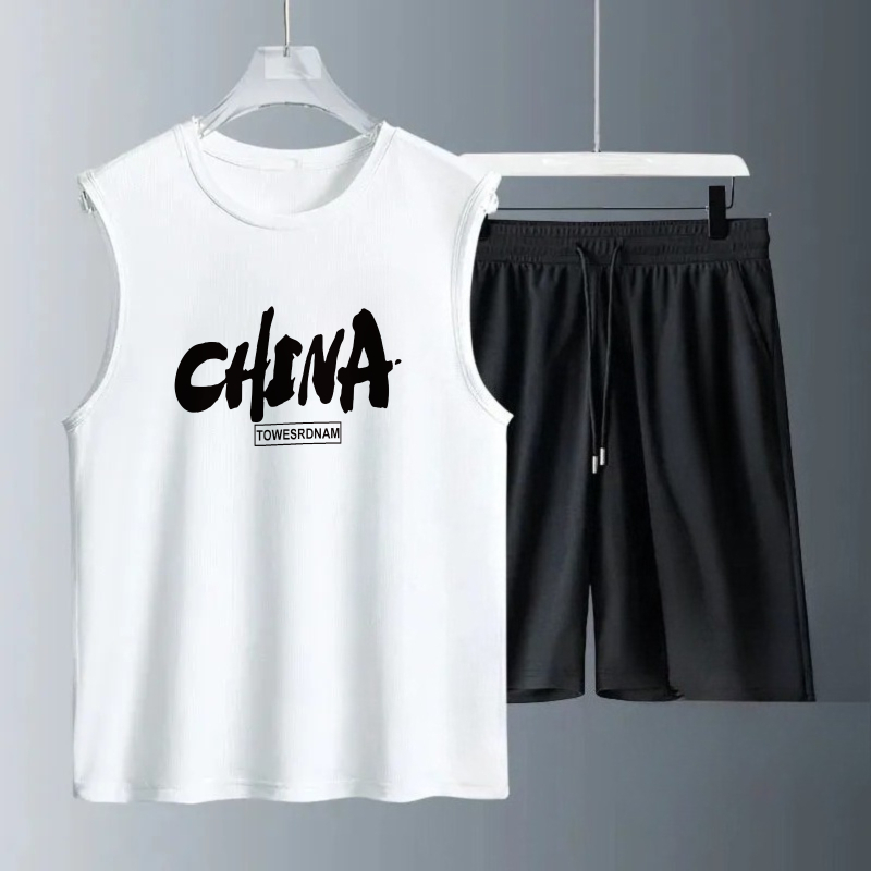 Summer Clothing Drip - Herenshirtjes sets zomer 2026, sneldrogend, ademend,