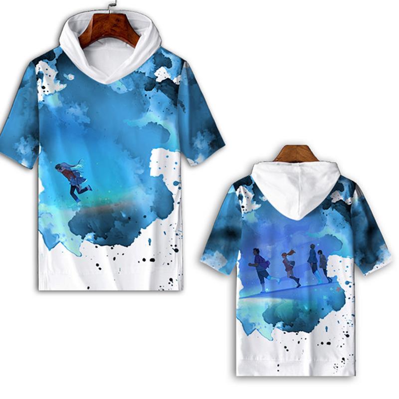 Summer Clothing Name - Nieuwe Ongeparfumeerde Bloemprint Kleding Grensoverschrijdend T-shirt