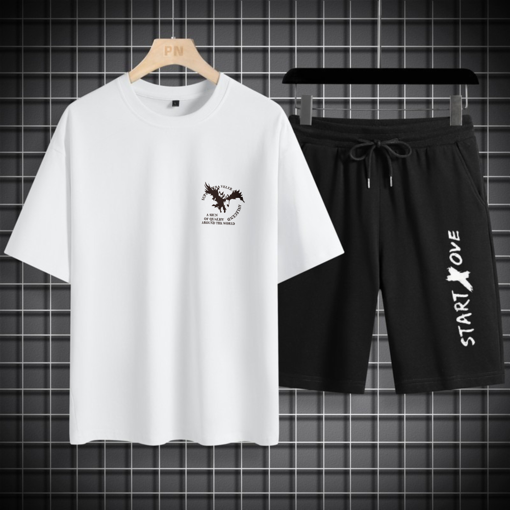 Summer Clothing Drip - 1 stuk Heren T-shirt Set 2026