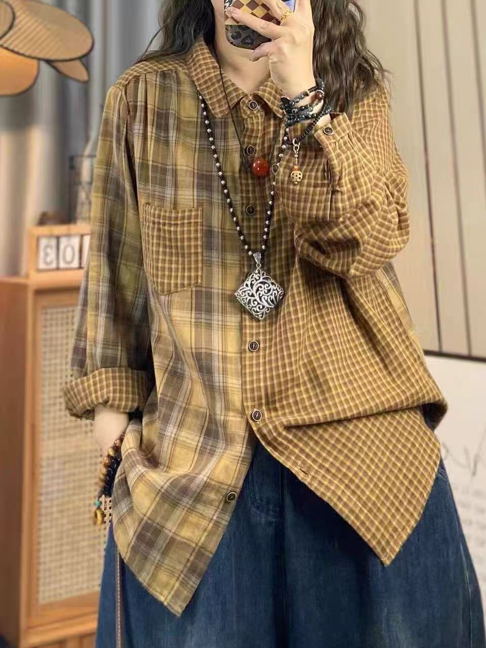 Summer Clothing Yarn - 2026 Dames Herfstkleding Japanse Mode Katoenen