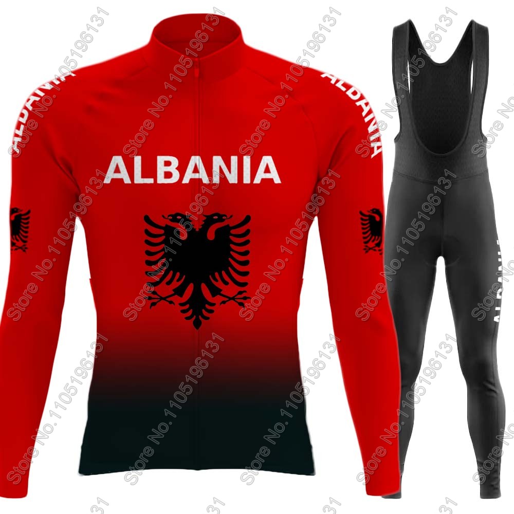 Summer Clothing Men Sale - Albanië Nationaal Team 2026 Wielertrui Set