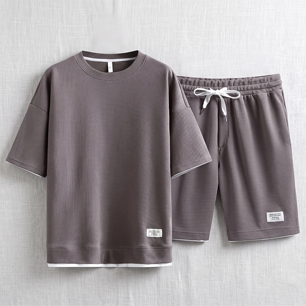 Zomer heren waffle gebreide tr - Summer Clothing Haul recensie en prijs