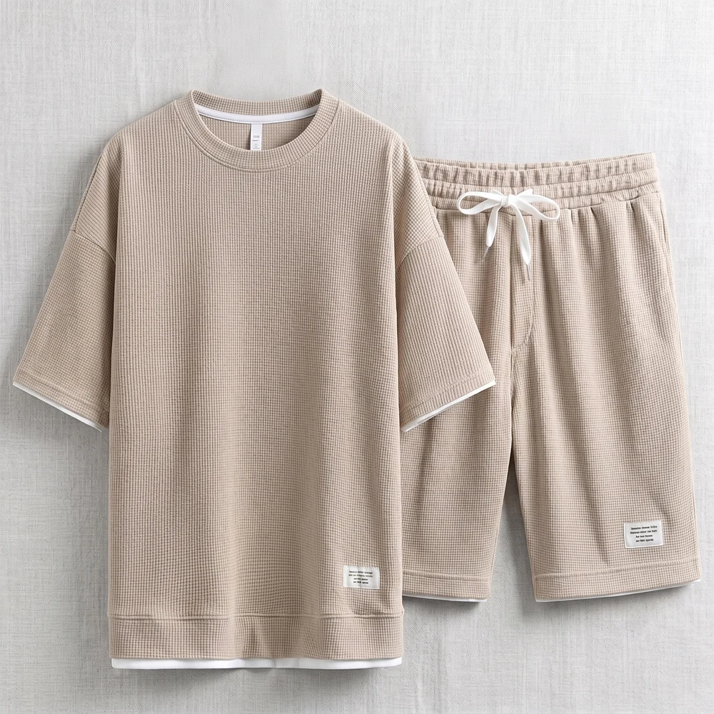 Zomer heren waffle gebreide tr - Summer Clothing Haul recensie en prijs