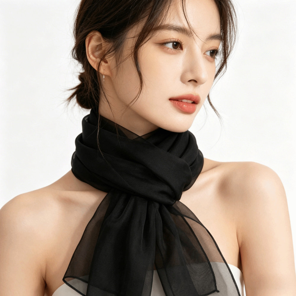 Effen kleur dunne sjaal chiffo - Sarong Pareo Wrap recensie en prijs