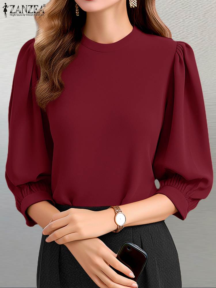 ZANZEA Mode OL Werk Shirt Vrou - Summer Clothing Work recensie en prijs