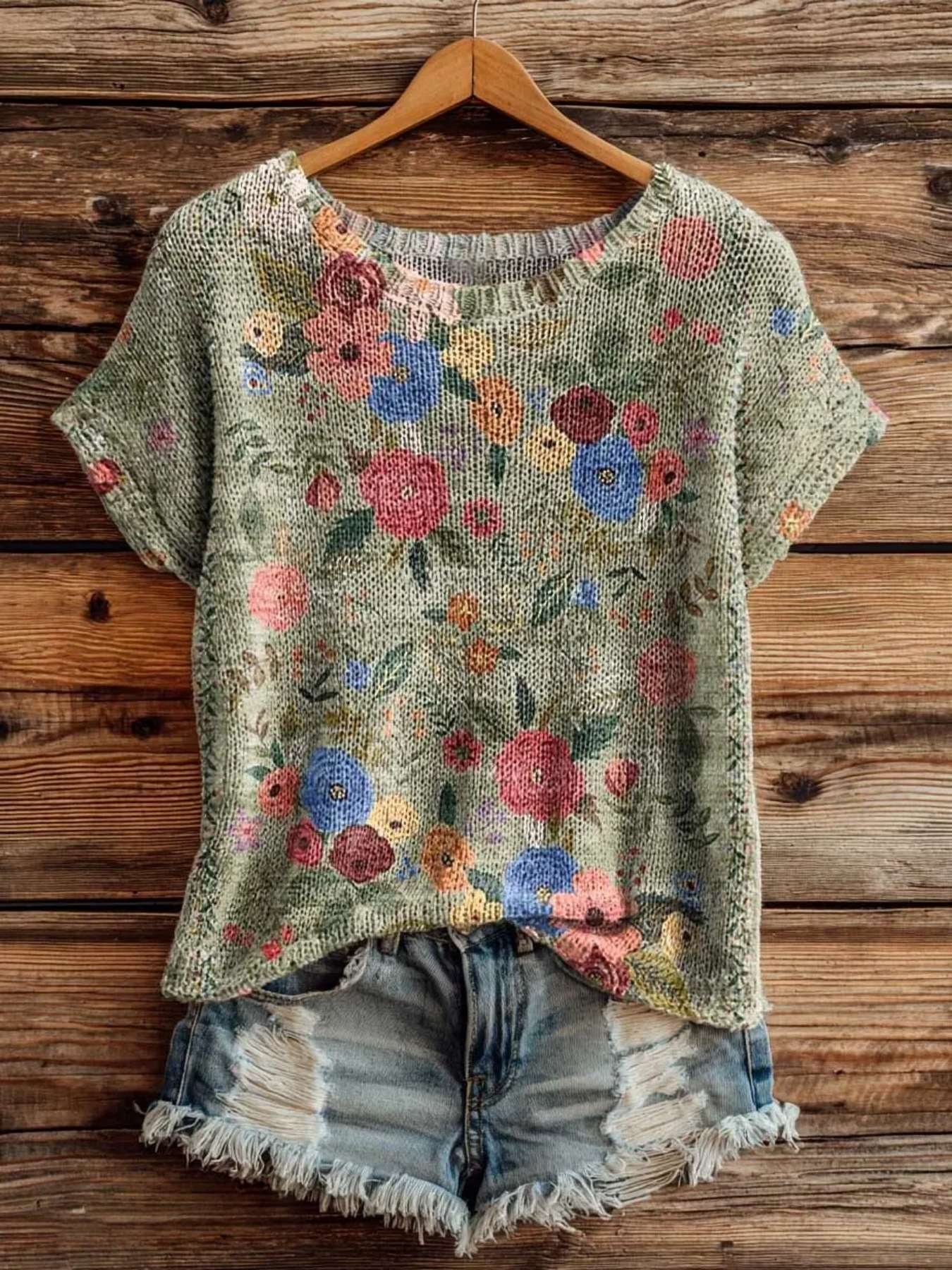 Bedrukt ontwerp - Niet-getextu - Summer Clothing Yarn recensie en prijs