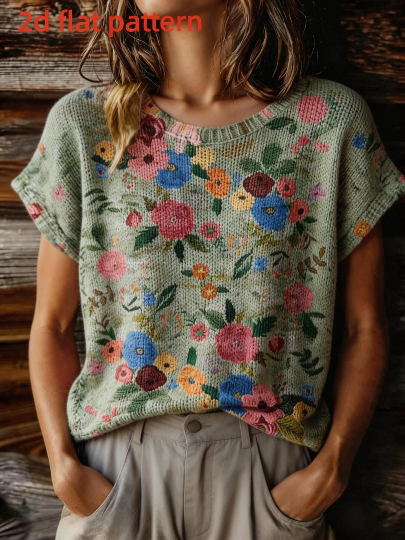 Bedrukt ontwerp - Niet-getextu - Summer Clothing Yarn recensie en prijs