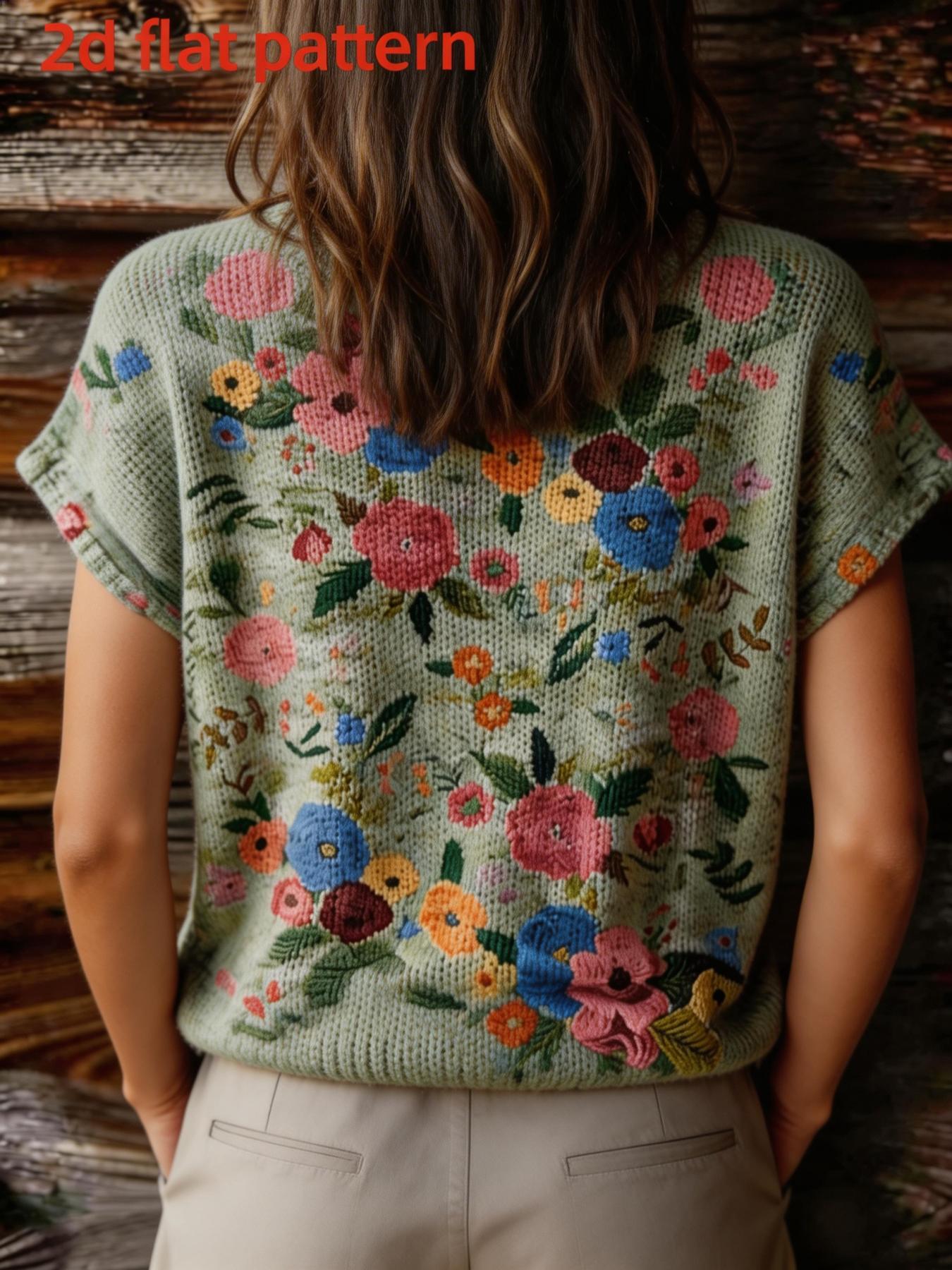 Bedrukt ontwerp - Niet-getextu - Summer Clothing Yarn recensie en prijs
