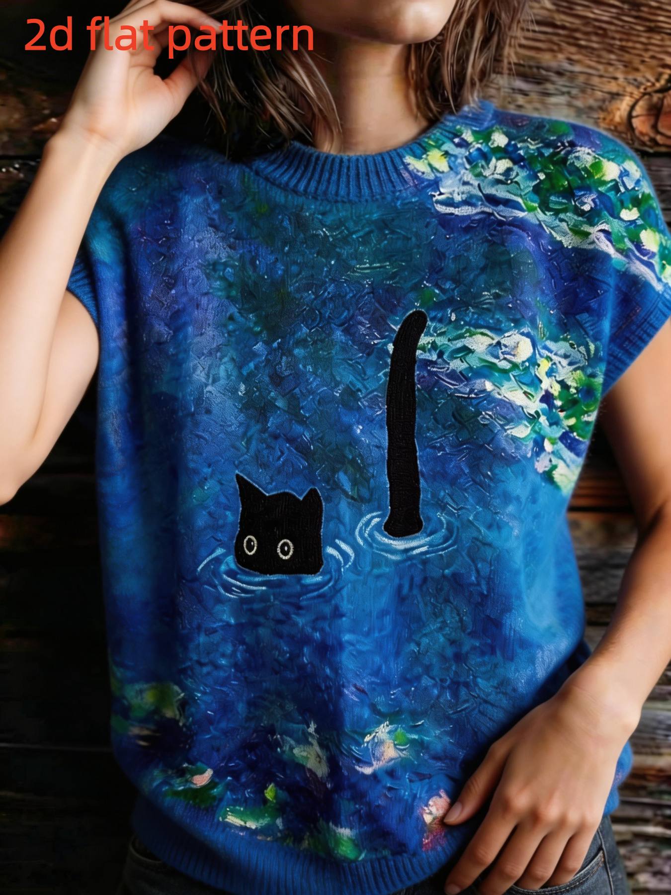Bedrukt ontwerp - Niet-getextu - Summer Clothing Yarn recensie en prijs