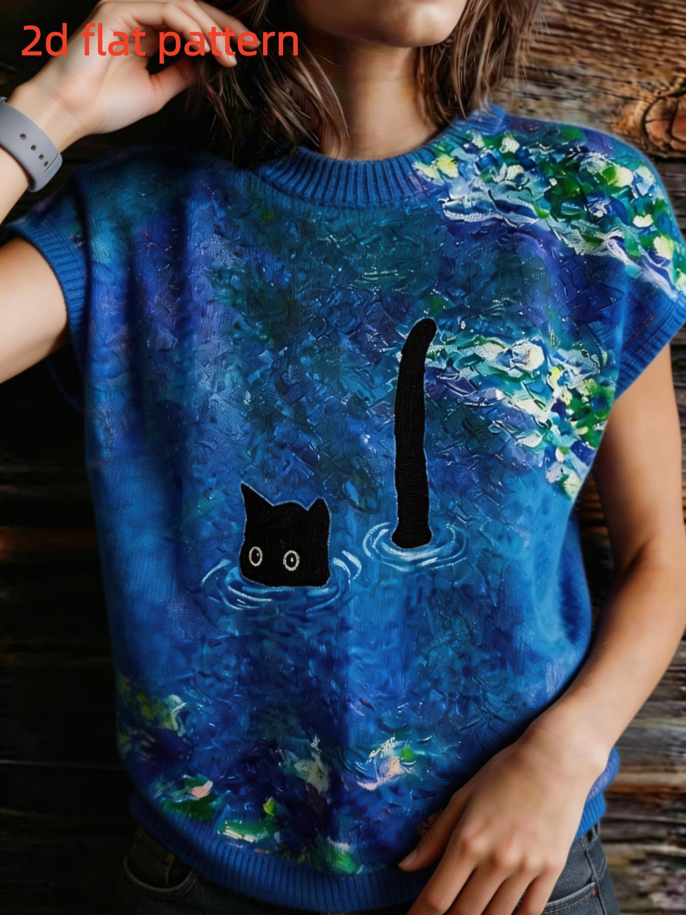 Bedrukt ontwerp - Niet-getextu - Summer Clothing Yarn recensie en prijs