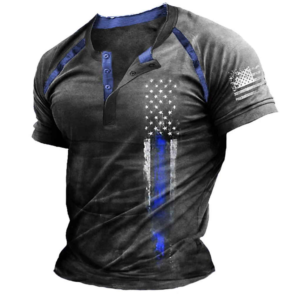 Grappige 3D Amerikaanse vlag p - Summer Clothes Fashion recensie en prijs