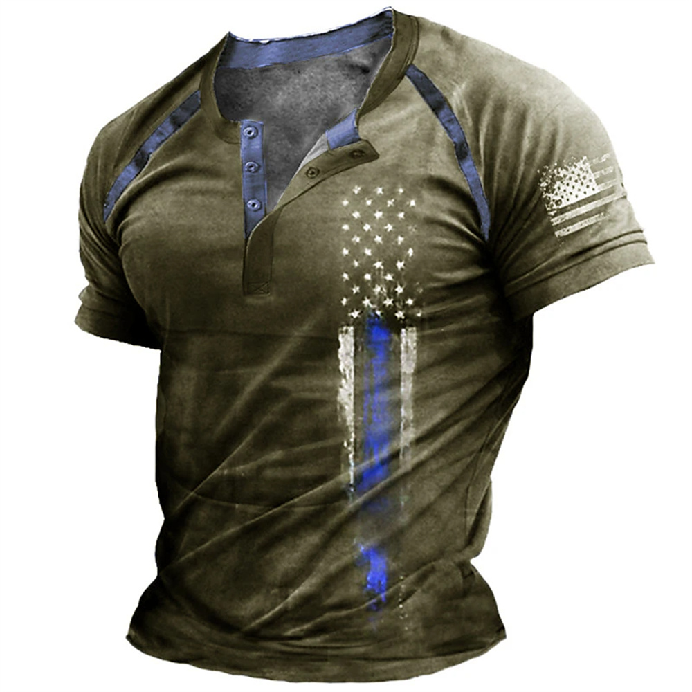 Grappige 3D Amerikaanse vlag p - Summer Clothes Fashion recensie en prijs