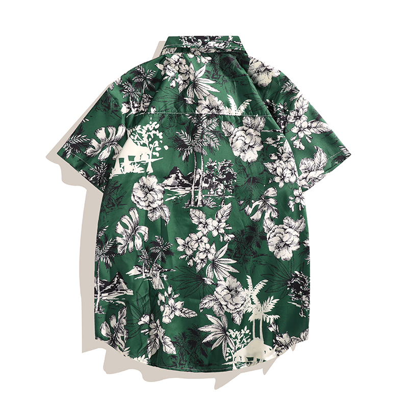 Hawaiiaanse stijl shirtset voo - Summer Clothes Fashion recensie en prijs