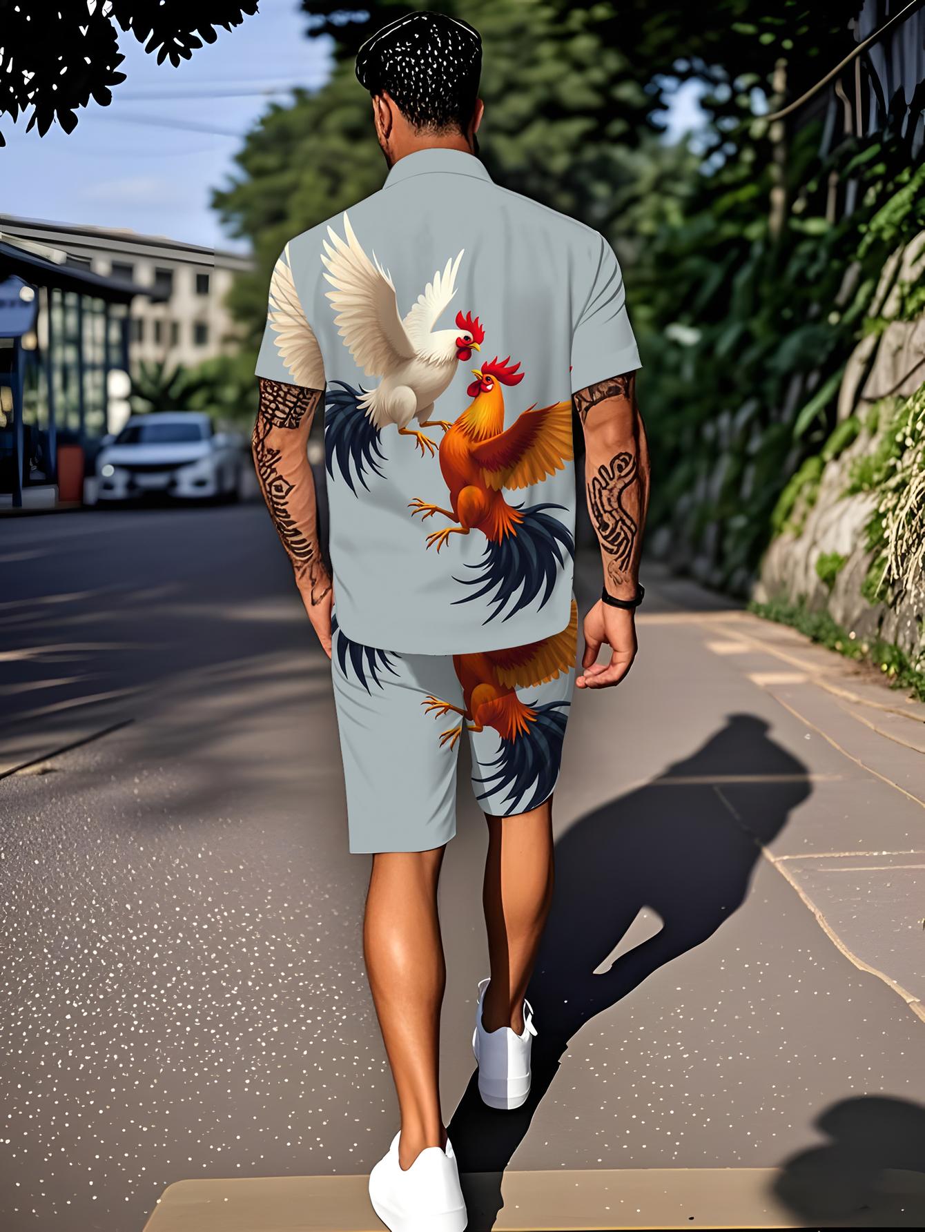 Herenshirtsets 2026 Lente/Zome - Summer Clothing Drip recensie en prijs