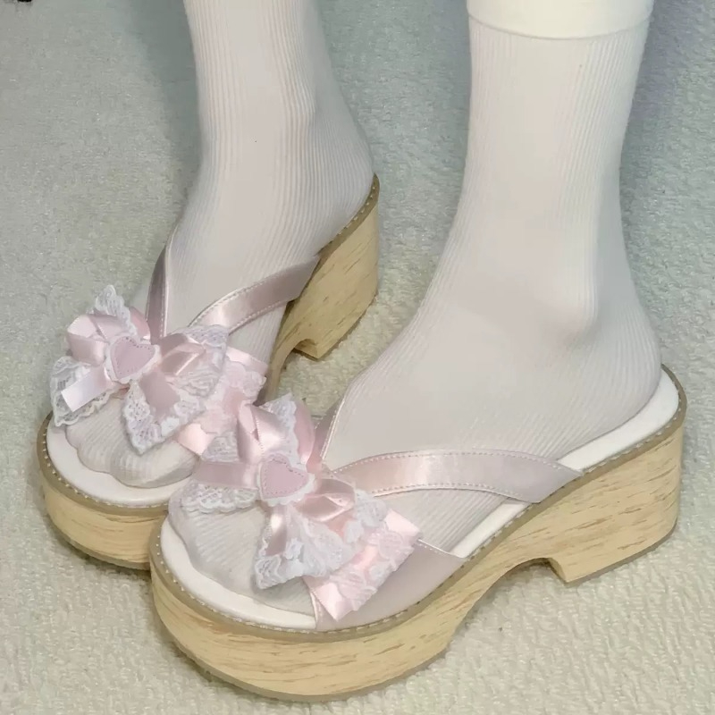 Sweet Bow Wood Grain Dikke Bod - Summer Clothing Items recensie en prijs
