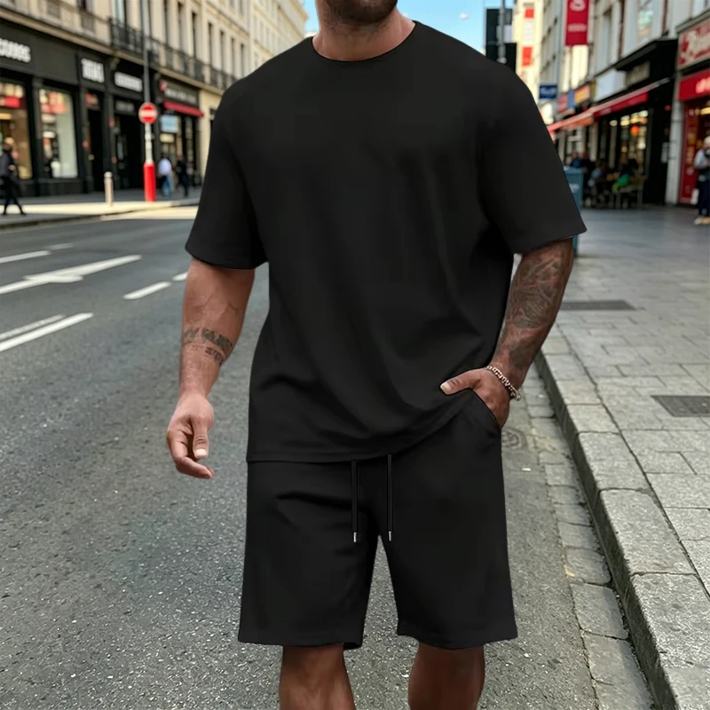 Herenshirtset Casual O-hals T- - Summer Clothes Fashion recensie en prijs