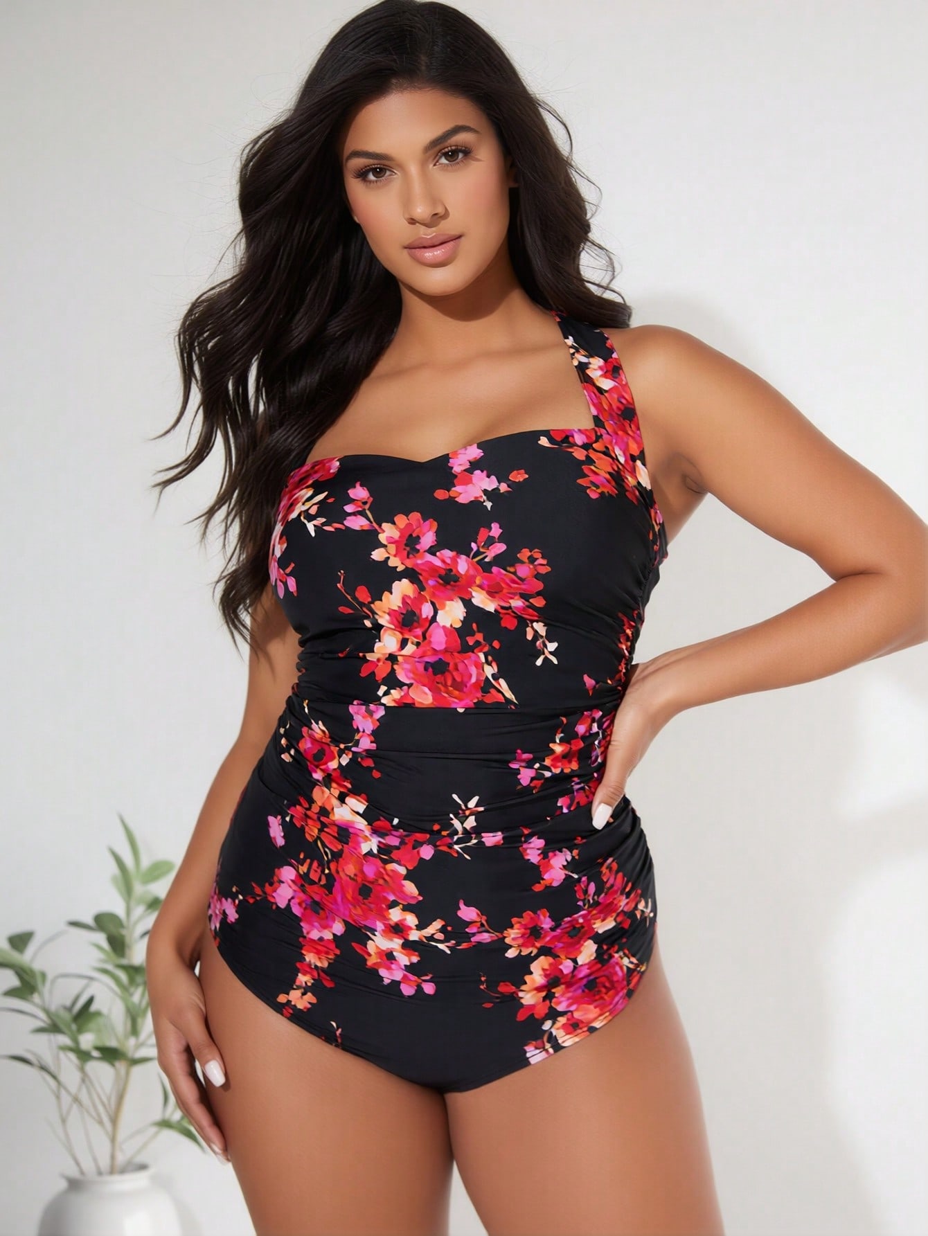 2026 Nieuwe Plus Size Zwarte & - Swimsuit One Piece recensie en prijs