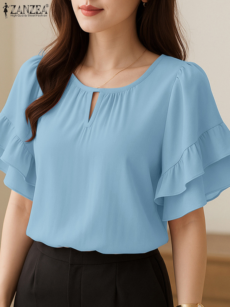 Stijlvolle Vrouwen Blouses ZAN - Summer Clothing Work recensie en prijs