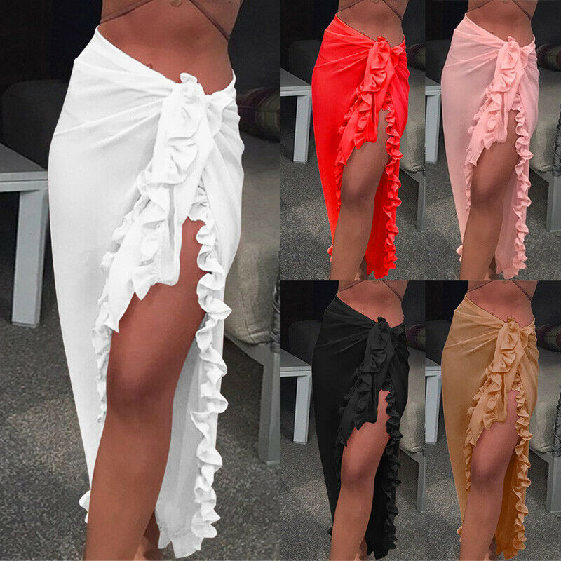 Vrouwen sexy pure bikini cover - Sarong Pareo Wrap recensie en prijs