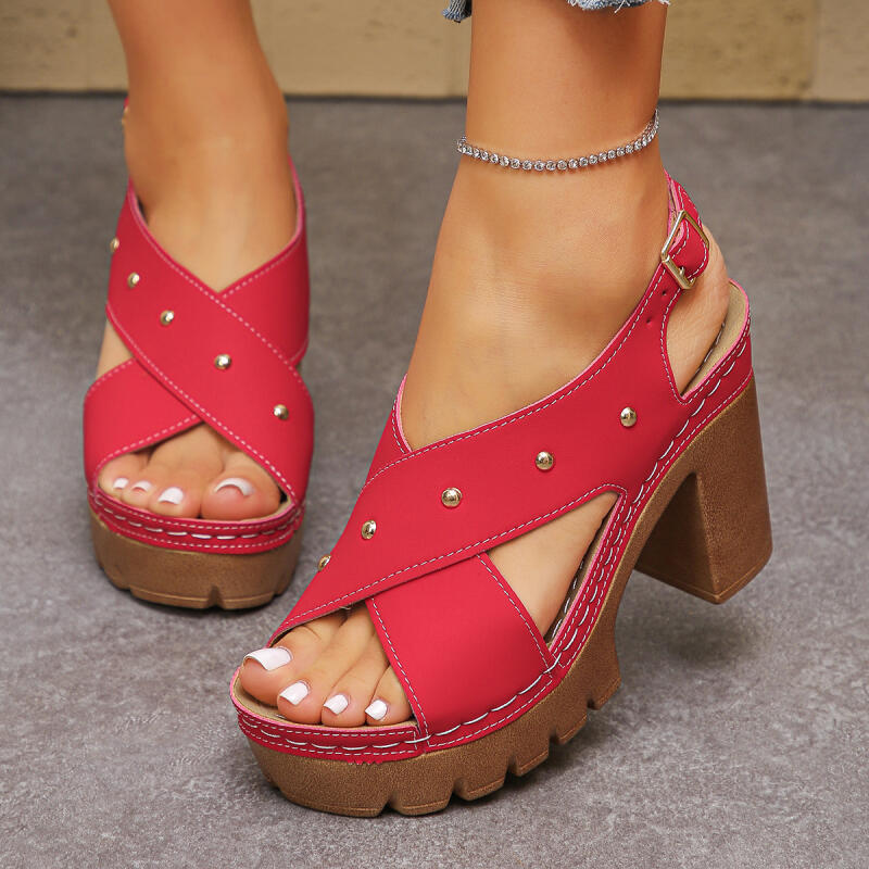 Vintage Super Hoge Hak Cross S - Summer Clothing Items recensie en prijs